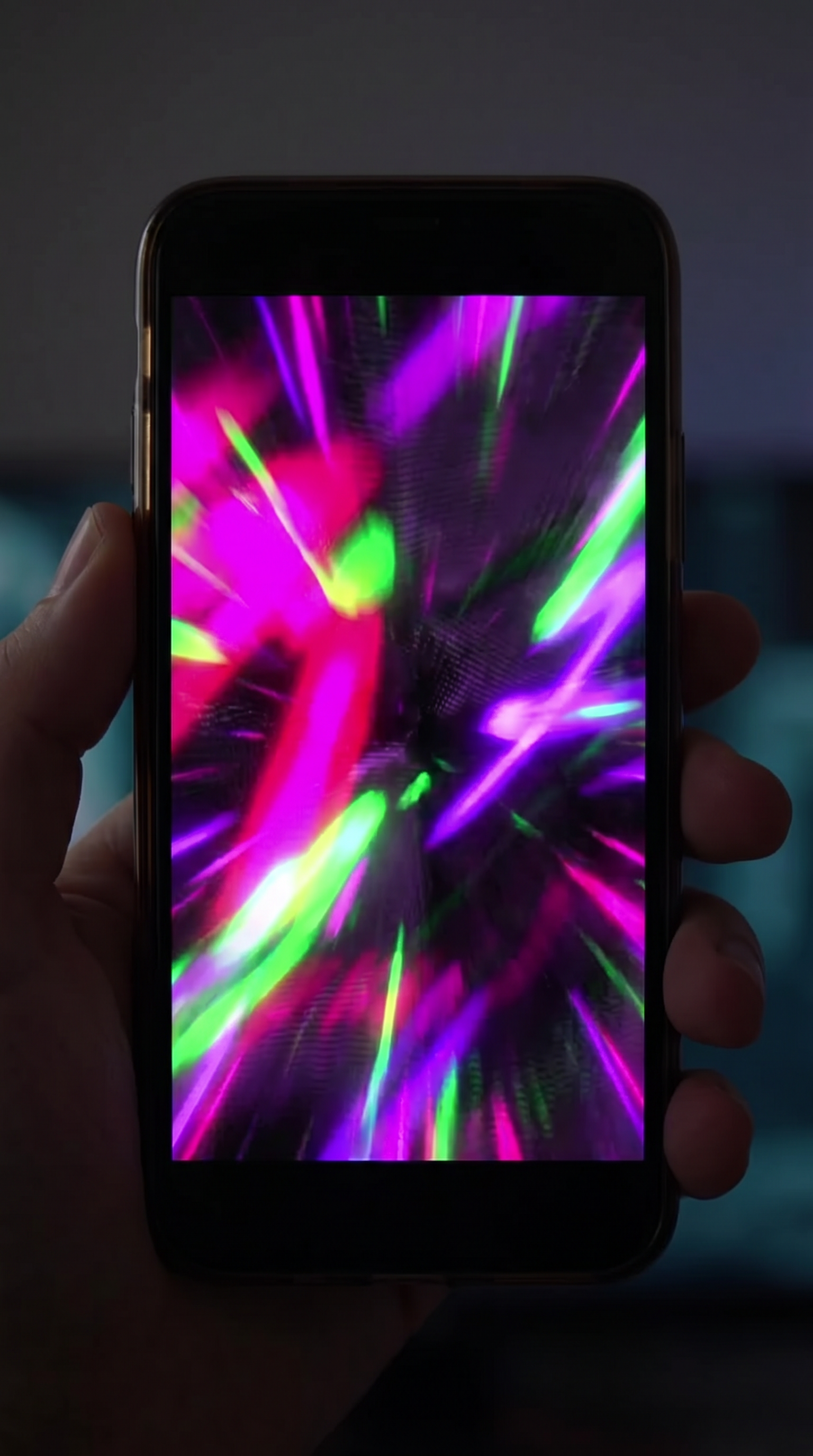 Short-form video frame on a phone
